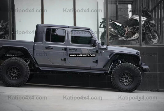 Wide Aluminium Flares - JT JEEP Gladiator ( FREE WORLDWIDE SHIPPING )