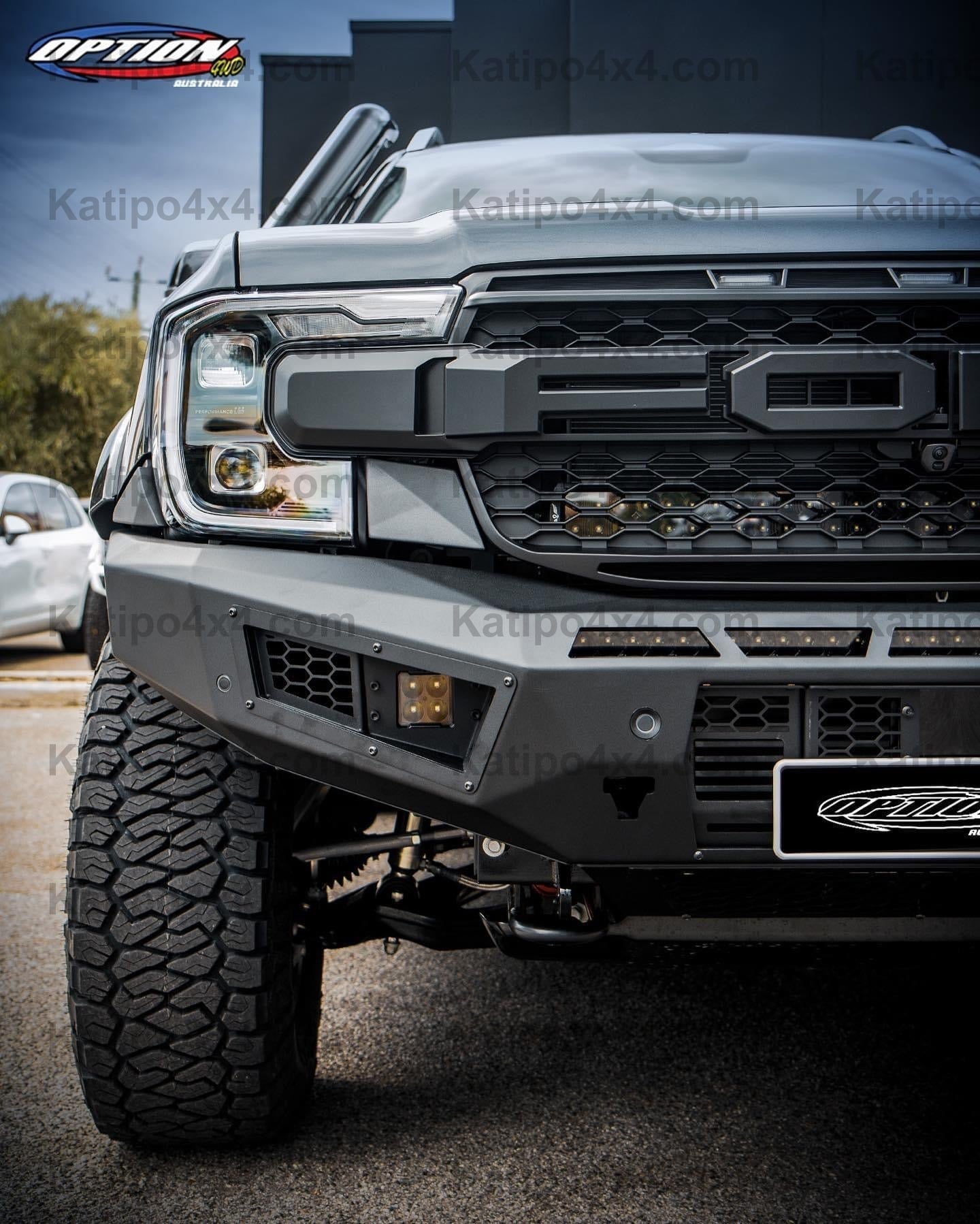 NEXT-GEN EVEREST - OP-V1 FRONT WINCH BAR FORD EVEREST 2022+ ( IN STOCK NOW )
