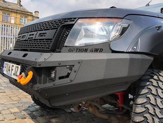 OPTION4WD - V.1 FRONT WINCH BAR, PX1 FORD RANGER ( 2012-2014 )