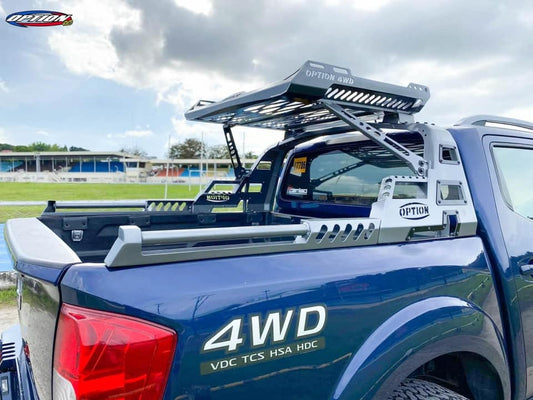NISSAN NAVARA NP300 & MERCEDES SPORTS BAR V.1 & RACK ( 2015-2023 )