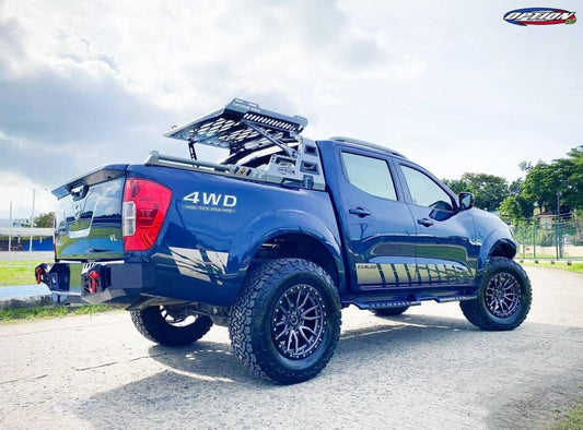 NISSAN NAVARA 2015-2019 REAR BAR WITH 2" HITCH ( SPORT )