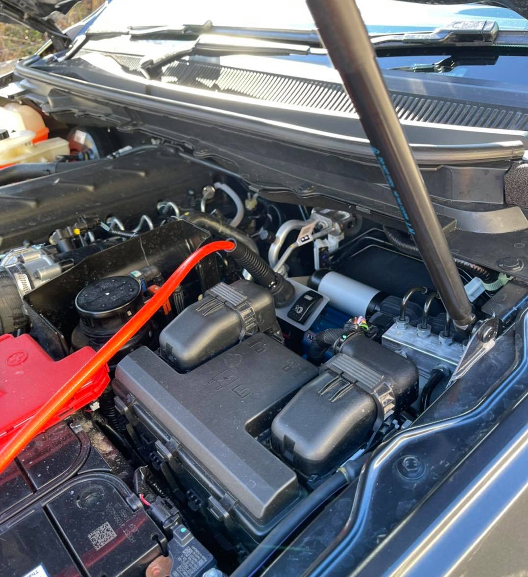 2012-2022 Ford Ranger PX Onboard Air Compressor Mount (Engine Bay) N.Z ONLY