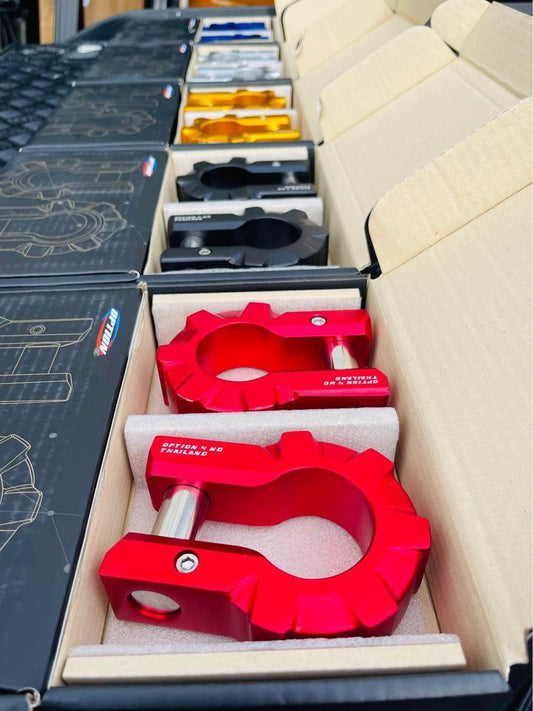 Option4WD Aluminium Shackles ( NEW ZEALAND ONLY )