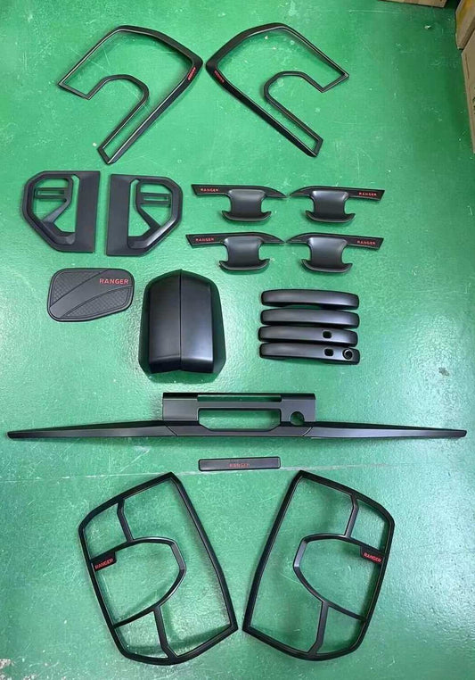 NEXT-GEN Ford Ranger & Raptor Blackout Trim and light protection & more