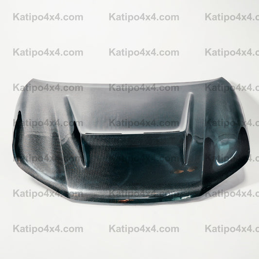 N80 TOYOTA HILUX CARBON BONNET, TYPE - GT (2015-2022)