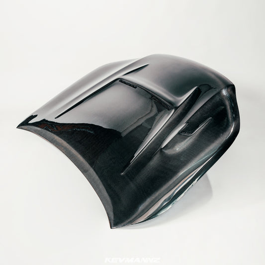 N80 TOYOTA HILUX CARBON BONNET, TYPE - BATMASN BASIC (2015-2022)