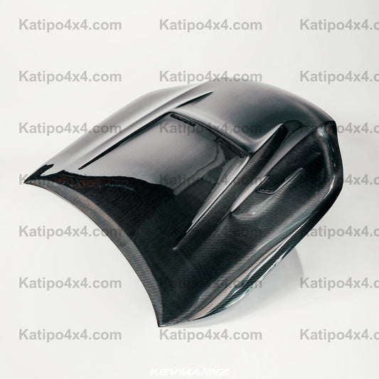 N80 TOYOTA HILUX CARBON BONNET, TYPE - BATMASN BASIC (2015-2022)