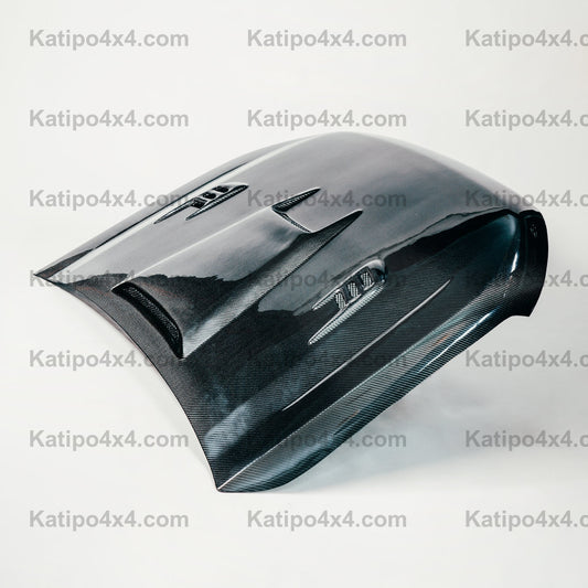 FORD RANGER, EVEREST & RAPTOR CARBON BONNET, TYPE - SCOOP X (2015-2022) Worldwide shipping
