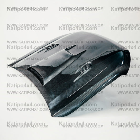 FORD RANGER, EVEREST & RAPTOR CARBON BONNET, TYPE - SCOOP X (2015-2022) Worldwide shipping