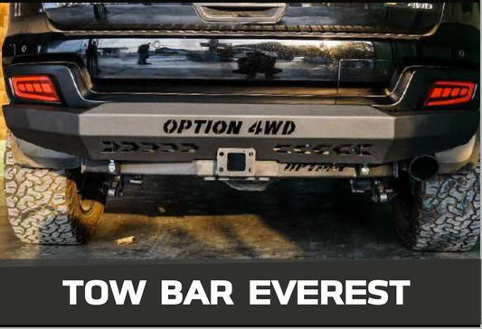 OPTION4WD, FORD EVEREST, V.1 REAR TOW BAR ( 2015-2022 ) No