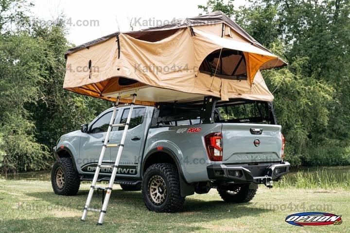 NISSAN NAVARA 2020-2023 REAR BAR WITH 2" HITCH