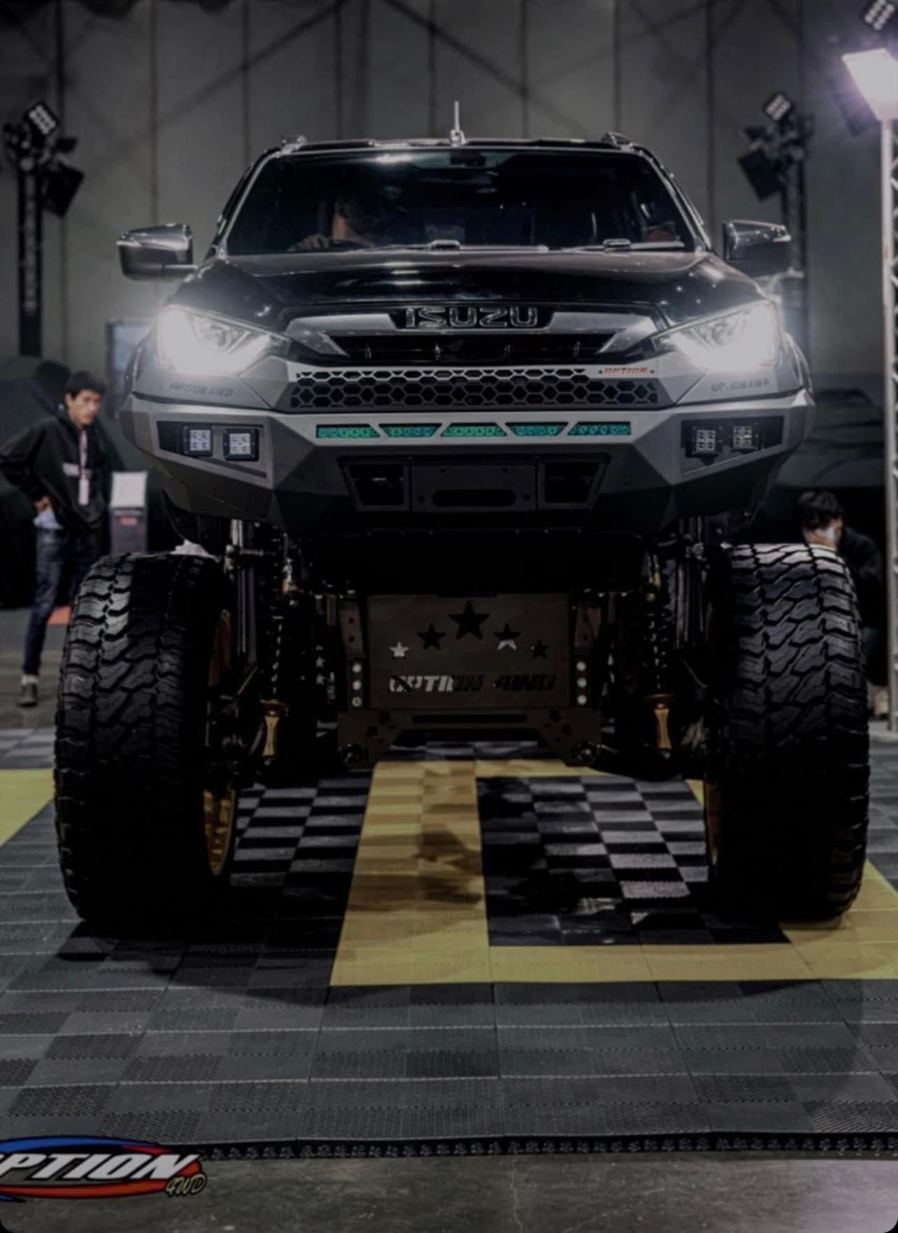 OPTION4WD - V.1 FRONT WINCH BAR ISUZU D-MAX ( 2020-2023 )