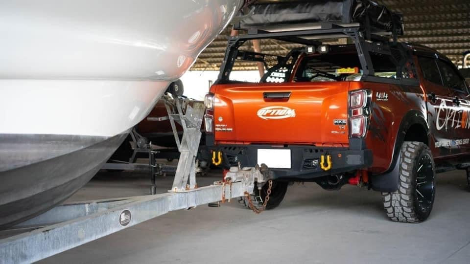 OPTION4WD - REAR BAR ISUZU D-MAX , SPORT DESIGN ( 2020-2023 )