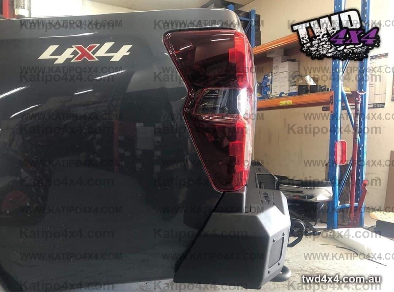 OPTION4WD - REAR BAR ISUZU D-MAX , FIGHTER DESIGN ( 2020-2023 )