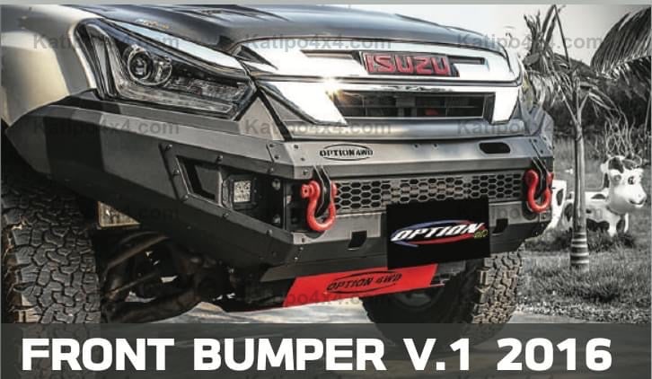 OPTION4WD - V.1 FRONT BAR ISUZU D-MAX ( 2016-2019 )