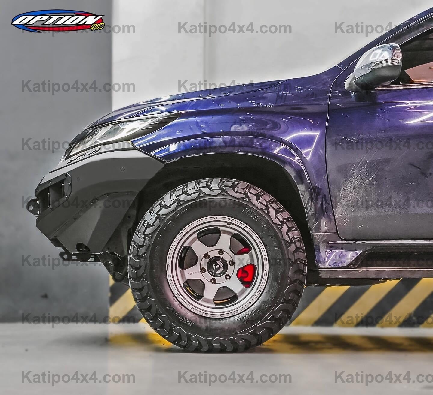 OPTION4WD - Mitsubishi Pajero V.1 FRONT WINCH BAR ( 2015-2019 )