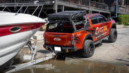 OPTION4WD - REAR BAR ISUZU D-MAX , SPORT DESIGN ( 2020-2023 )