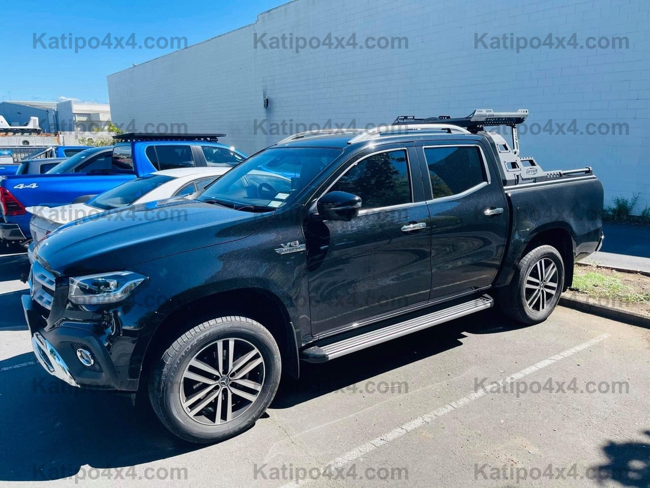 NISSAN NAVARA NP300 & MERCEDES SPORTS BAR V.1 & RACK ( 2015-2023 )