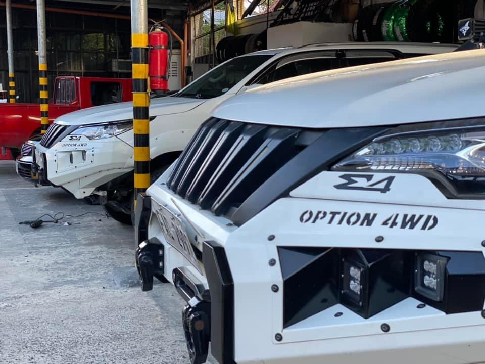 TOYOTA FORTUNER V.1 FRONT BAR ( 2015-2020 )