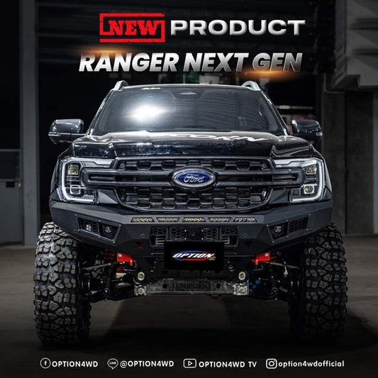 NEXT-GEN 2022+ OP-V1 FRONT WINCH BAR - FORD RANGER & EVEREST ( IN STOCK NOW )