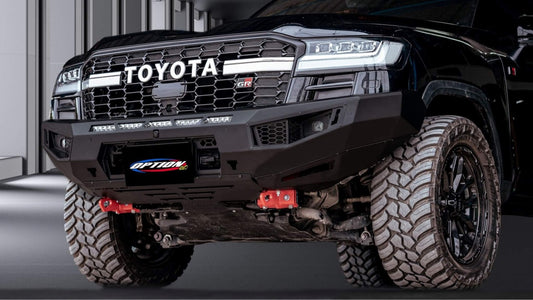 TOYOTA LC300 , V.1 FRONT WINCH BAR VX -  IN STOCK NOW