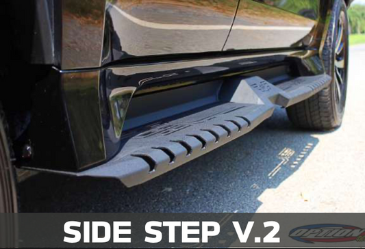 OPTION4WD - Mitsubishi Pajero V.2 SIDE STEPS 2015-2020