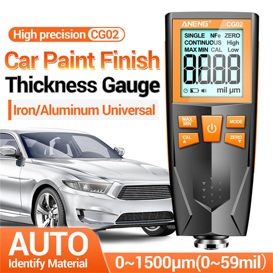 Paint Thickness Gauge Car Finish Coating Thickness Meter ( FREE WORLDWIDE SHIPPING )