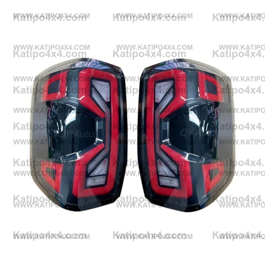 Truck 4x4 Car LED Tail Lights Tail Lamps Turn Signal Fog Lamp Modified LED Taillight With Flowing Light For Ranger 2022 2023 T9