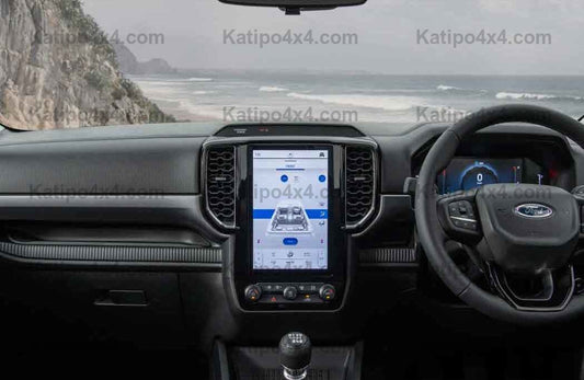 For Ford Ranger 2022 2023 Car GPS Navigation LCD Screen Tempered Glass Protective Film Anti-scratch Film, FREE WORLDWIDE SHIPPING