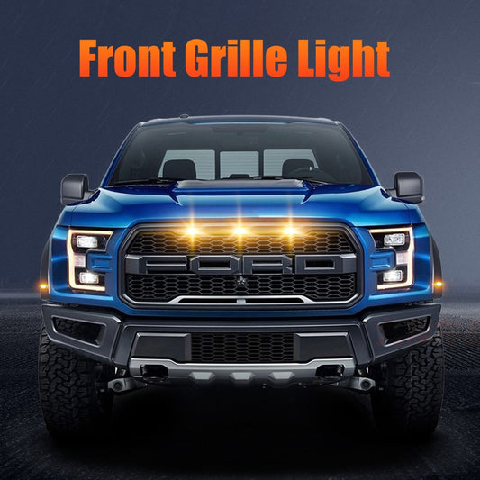 LED Front Grille Lights For Raptor Grill - Daytime Running Light 12v
