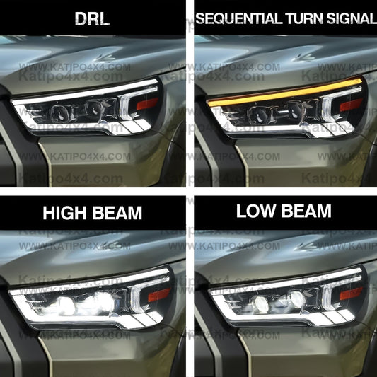 TOYOTA HILUX N80 LED HEADLIGHTS 2020-2022