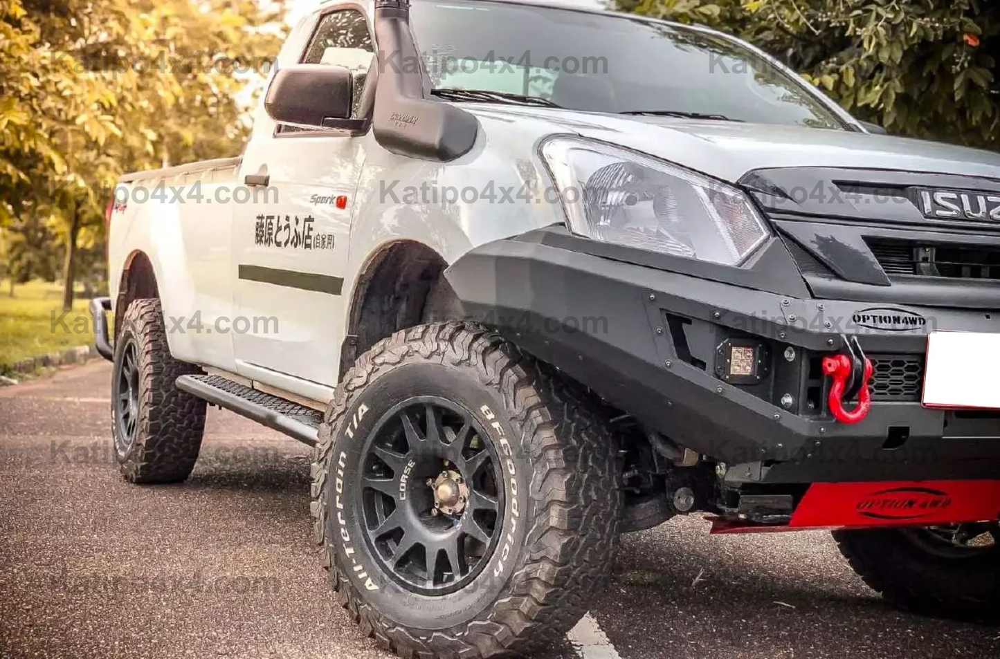 OPTION4WD - V.1 FRONT BAR ISUZU D-MAX ( 2011 - 2015 )