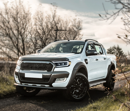 ( ROAD LEGAL LED HEADLIGHTS ) FORD RANGER, EVEREST, RAPTOR (2015-2022) ( FREE WORLD WIDE SHIPPING )