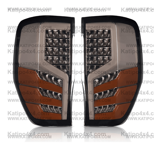 FORD RANGER & RAPTOR / LED REAR TAIL LIGHTS, TYPE - RAZOR (2012-2022) ( FREE WORLDWIDE SHIPPING )