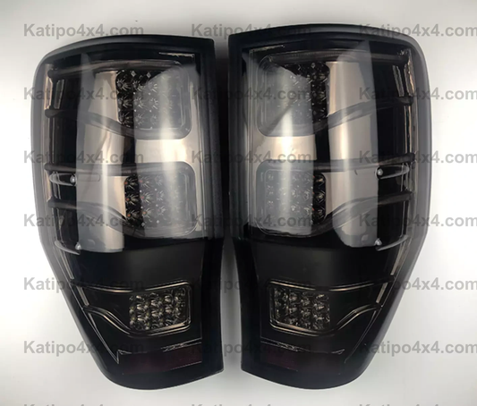 FORD RANGER & RAPTOR / LED REAR TAIL LIGHTS, TYPE - ALIEN ( FREE WORLDWIDE SHIPPING )