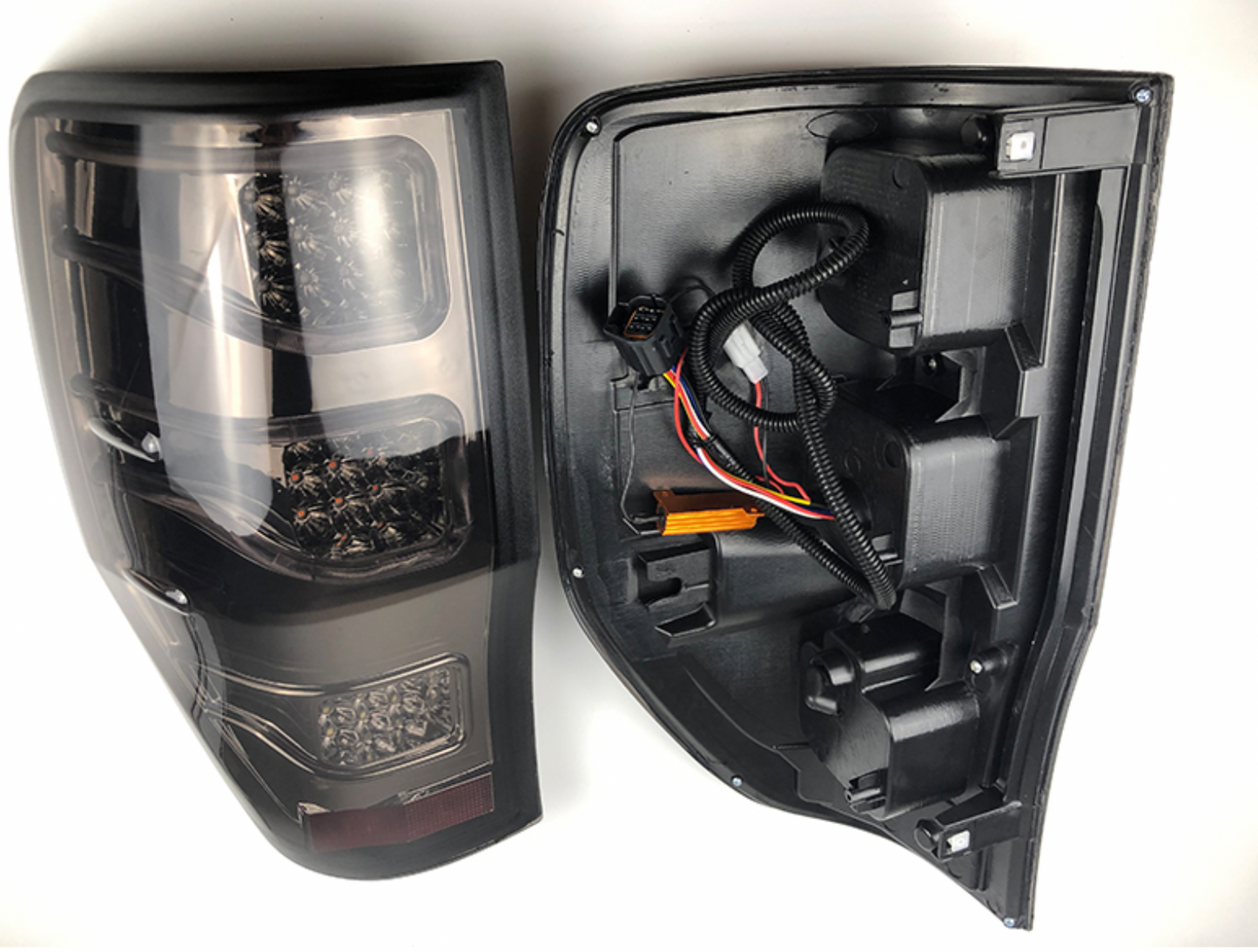 FORD RANGER & RAPTOR / LED REAR TAIL LIGHTS, TYPE - ALIEN ( FREE WORLDWIDE SHIPPING )