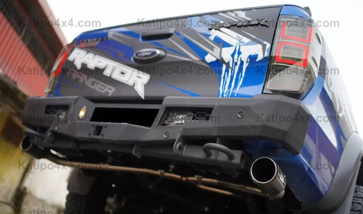 HKS DUAL EXIT RAPTOR, LEGAMAX MUFFLER EXHAUST (2018-2022)