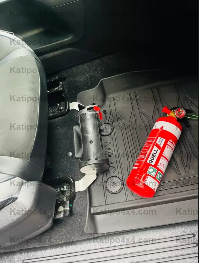 Ford Ranger, Everest & Raptor - Front seat Fire Extinguisher & Bracket (2012-2022)