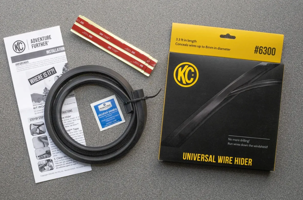 KC ( Windscreen ) WIRE HIDER / INVISABLE WIRE - UNIVERSALE 1M
