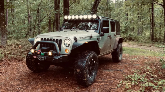 50" Pro6 Gravity® LED - 8-Light - Light Bar System - 160W Combo Beam - for 07-18 Jeep JK