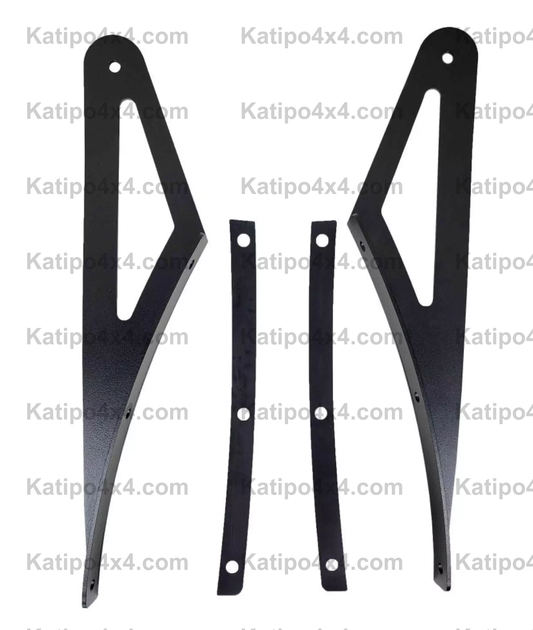 Bracket Set - 57" Pro6 Gravity® LED - Overhead Mount - Pair - for 15-20 Ford F150 / Raptor