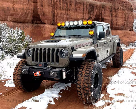 Gravity® LED Pro6 - 50" Light Bar Kit - for 21+ Jeep Wrangler 392 or Gladiator Mojave