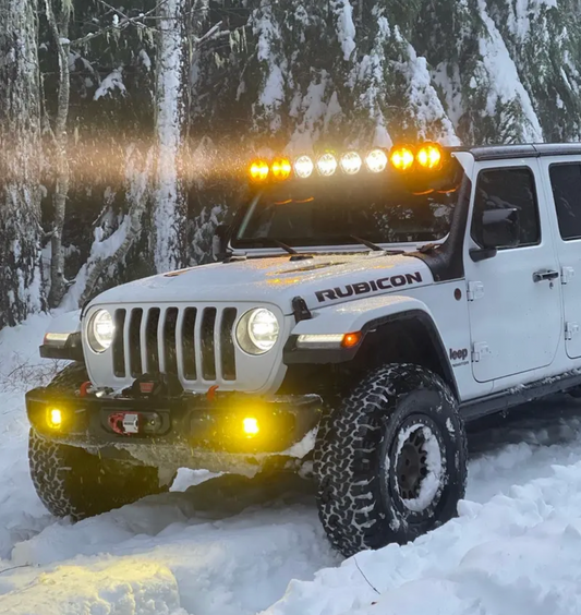 50" Pro6 Gravity® LED - 8-Light - Light Bar System - 160W Combo Beam - for 2018-2023 Jeep JL / JT