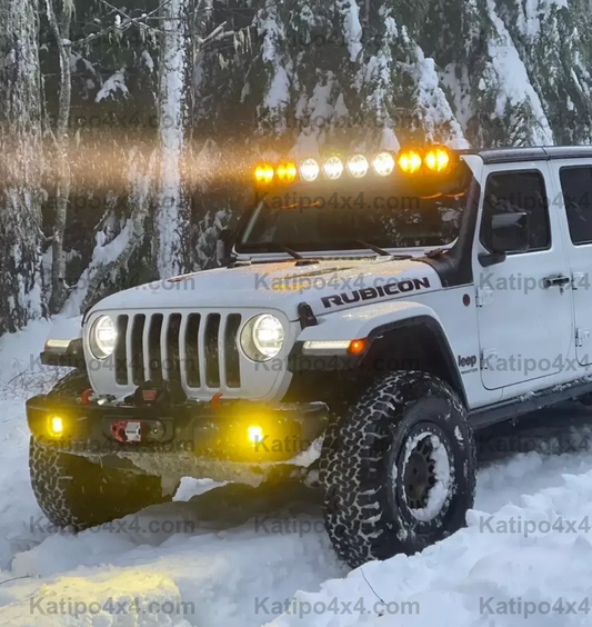 50" Pro6 Gravity® LED - 8-Light - Light Bar System - 160W Combo Beam - for 2018-2023 Jeep JL / JT