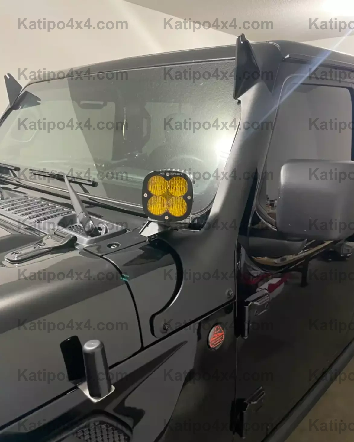 Bracket Set - 50" Light Bar - Overhead Mount - Pair - for Jeep 392/Mojave