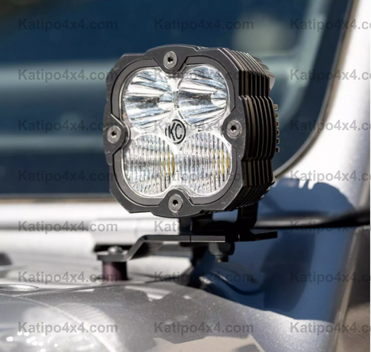 FLEX ERA® 4 - 2-Light System - Pillar Mount - for 18-23 Jeep JL/JT/4xe