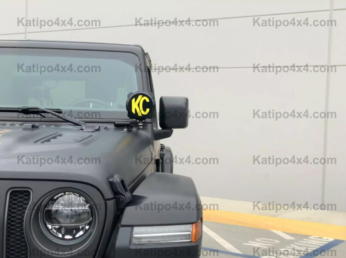 6" Pro6 Gravity® LED - Pillar Mount - 2-Light System - 20W Spot Beam - for 18-23 Jeep JL/JT/4xe