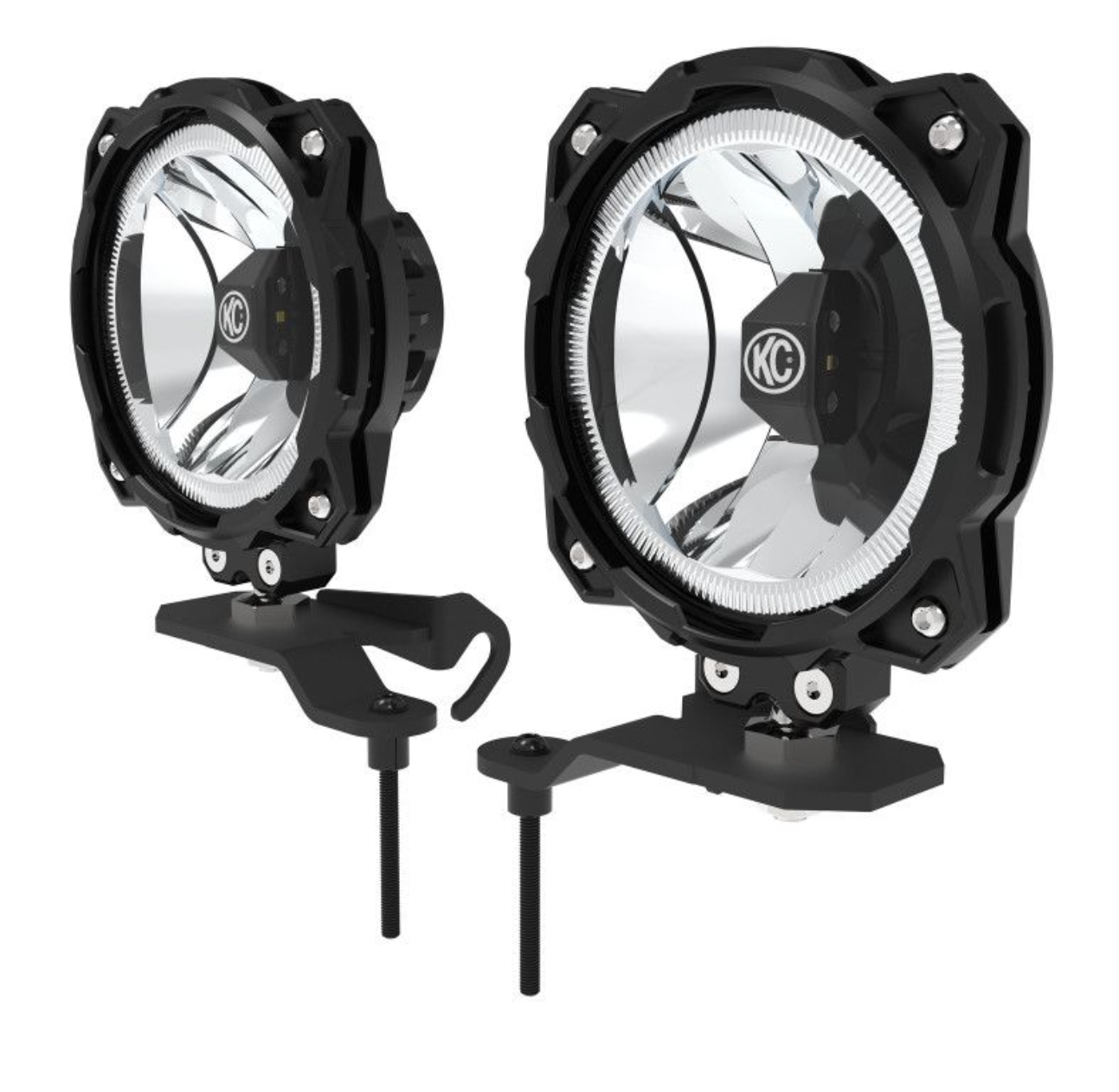 Gravity® LED PRO6 Wide-40 - 2-Light System - Ditch Light Kit - for Jeep 392/Mojave