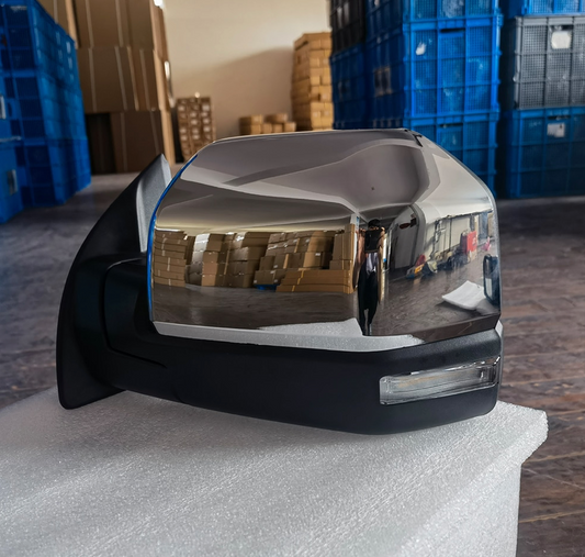 FORD RANGER & RAPTOR TOWING MIRRORS 2011-2022 ( CHROME or BLACK ) ( FREE WORLDWIDE SHIPPING )