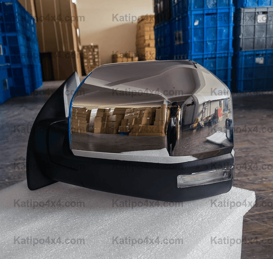 FORD RANGER & RAPTOR TOWING MIRRORS 2011-2022 ( CHROME or BLACK ) ( FREE WORLDWIDE SHIPPING )